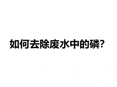 “生物除磷法”去除废水中磷的原理分析